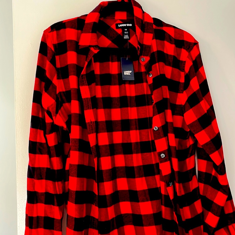 Women’s Flannel Boyfriend Shirt